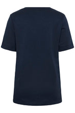 Charger l'image dans la galerie, CHANDAIL COL V MANCHE COURTE TAILLE PLUS KAFFE CURVE KCANNIA T-SHIRT 10584209 194020
