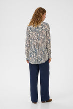 Charger l'image dans la galerie, BLOUSE COL CHEMISIER M/L FERMETURE BOUTONS IMPRIMÉ PAISLEY CREAM CRBEA
