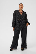 Charger l'image dans la galerie, BLOUSE MANCHE LONGUE IMPRIMÉ KAFFE CURVE KCMINDA BLOUSE 10584454
