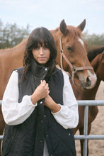 Charger l'image dans la galerie, VESTE LONGUE SANS MANCHE MATELASSÉE TAILLE PLUS KAFFE CURVE KCMALENA 10580457
