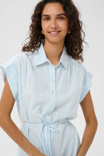 Charger l'image dans la galerie, ROBE CHEMISIER MANCHES CAPES RAYURES SAINT-TROPEZ ELMIKOSZ N. MAXI DRESS 30515130 304847
