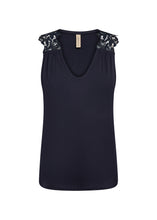 Charger l'image dans la galerie, HAUT CAMISOLE COL V BRETELLE LARGE 27580 MARICA 353 6910
