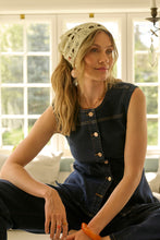 Charger l'image dans la galerie, VESTE SANS MANCHE JEANS CREAM CRDAMY DENIM WAISTCOAT 10615211
