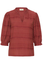 Charger l'image dans la galerie, HAUT BLOUSE MANCHE COUDE BOUFFANTE CREAM CRLYC BLOUSE 10615245
