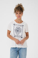 Charger l'image dans la galerie, HAUT T-SHIRT PRINT CHAT CREAM CRNIKITA 10614660 108798
