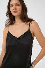 Charger l'image dans la galerie, HAUT CAMISOLE COL V BRETELLE SPAGHETTI AJUSTABLE KAFFE KALOTTE STRAP TOP 10511696
