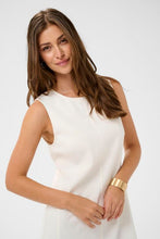 Charger l'image dans la galerie, ROBE COL ROND SANS MANCHE CREAM CRANETT DRESS 10614878
