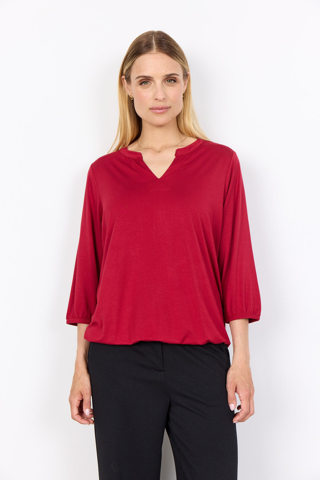 HAUT UNI MANCHE 3/4 SOYA CONCEPT 27231 MARICA 338