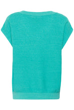 Charger l'image dans la galerie, TRICOT COL V MANCHE TOMBANTE CREAM CREVISA KNIT 10615018
