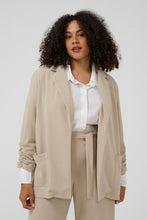Charger l'image dans la galerie, VESTON KNIT TAILLE PLUS MANCHE 3/4 KAFFE CURVE KCPHEOLO BLAZER 10584092-151305
