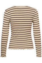 Charger l'image dans la galerie, HAUT JERSEY M/L COL ROND RAYURES SAINT TROPEZ OLALIASZ LS STRIPED
