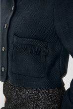 Charger l&#39;image dans la galerie, VESTE COURTE JACQUARD TON SUR TON CREAM CRBAYU JACKET 10614133
