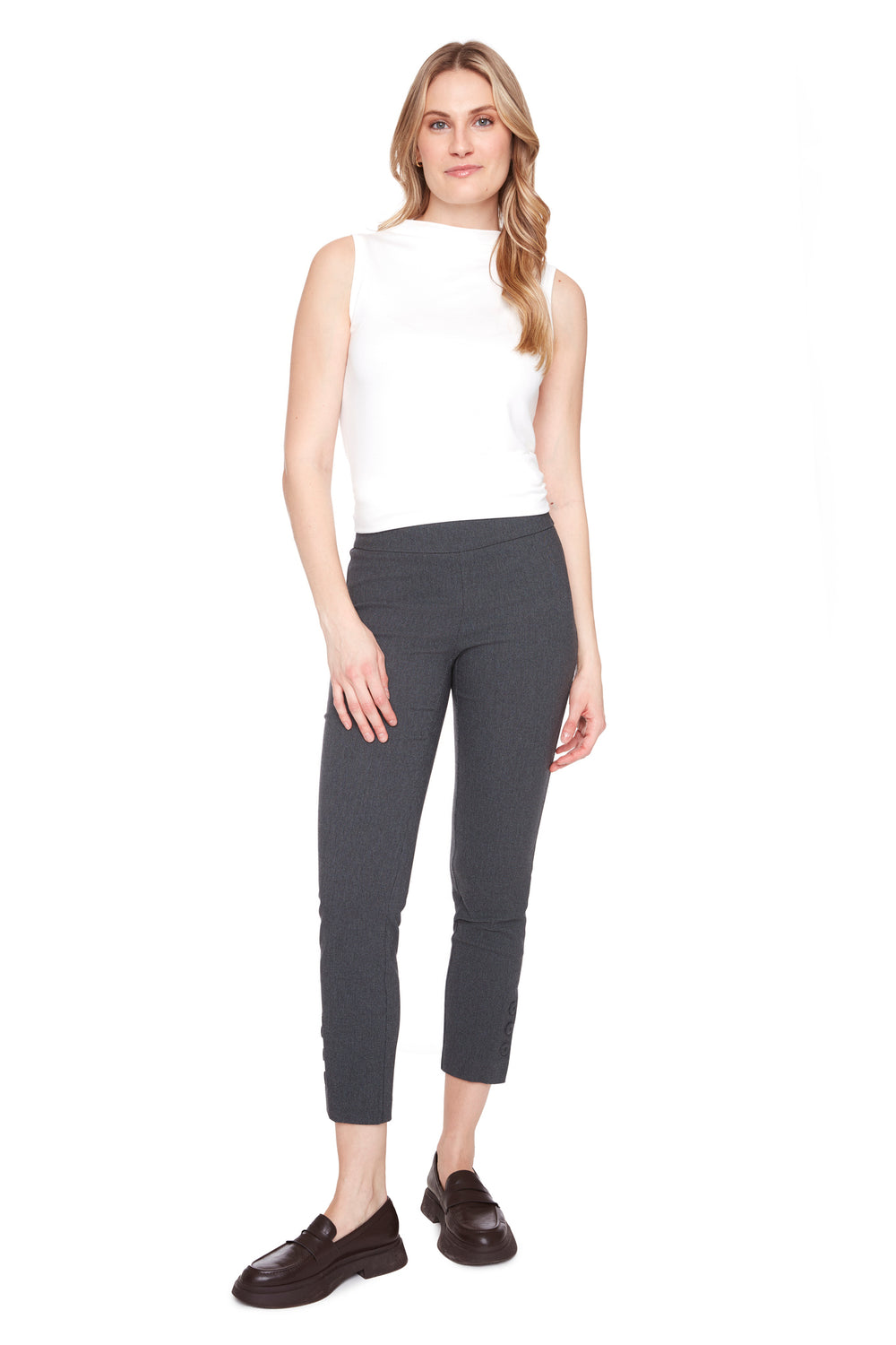 PANTALON PULL ON CHIC UP! 68613 MIST