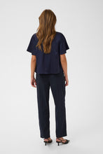 Charger l'image dans la galerie, HAUT BLOUSE COL V MANCHE COUDE SAINT TROPEZ LODISASZ SS BLOUSE 30515493 193924
