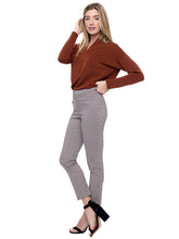 Charger l&#39;image dans la galerie, PANTALON PULL ON CHIC PIED DE POULE UP! 67916
