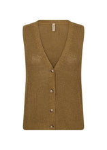 Charger l'image dans la galerie, TRICOT DEBARDEUR SANS MANCHE COL V BOUTONS SOYA CONCEPT FELIZIA 1 33811 7120

