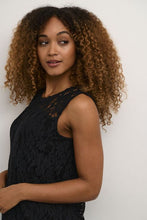 Charger l'image dans la galerie, HAUT CAMISOLE COL ROND DENTELLE CREAM CRKIT LACE TOP 10613240 100120
