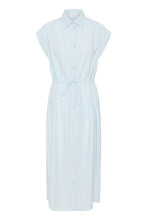Charger l'image dans la galerie, ROBE CHEMISIER MANCHES CAPES RAYURES SAINT-TROPEZ ELMIKOSZ N. MAXI DRESS 30515130 304847
