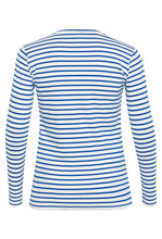 Charger l'image dans la galerie, HAUT RAYURES COL ROND MANCHE LONGUE TAILLE PLUS KAFFE CURVE KCLIA 10580179 108019
