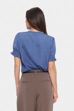 Charger l'image dans la galerie, HAUT BLOUSE MANCHE COURTE BOUFFANTE SAINT TROPEZ NUNNISZ SHIRT 30512493 193812
