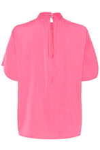 Charger l'image dans la galerie, HAUT BLOUSE MANCHE COURTE COL MONTANT SAINT TROPEZ AILEENSZ FLARED 30514797 182120
