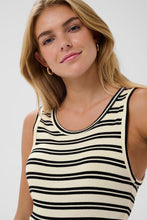 Charger l'image dans la galerie, HAUT CAMISOLE COL ROND RAYURES SAINT TROPEZ OLALIASZ TANK TOP 30514822
