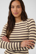 Charger l'image dans la galerie, HAUT JERSEY M/L COL ROND RAYURES SAINT TROPEZ OLALIASZ LS STRIPED
