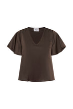 Charger l'image dans la galerie, HAUT BLOUSE COL V MANCHE COUDE SAINT TROPEZ LODISASZ SS BLOUSE 30515493 190912
