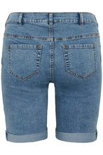 Charger l'image dans la galerie, BERMUDA DE JEAN TAILLE PLUS KAFFE CURVE KCVILANA DENIM SHORTS 10584086
