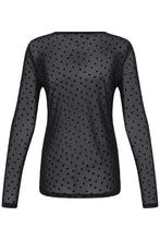 Charger l'image dans la galerie, HAUT M/L MESH AVEC MOTIF COEUR VELOURS FRANSA FRDETA TEE 1 20610740 900016756
