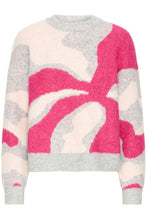 Charger l'image dans la galerie, TRICOT MANCHE LONGUE COL MONTANT BYOMEA ABSTRACT 20818585

