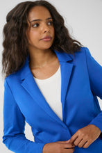 Charger l&#39;image dans la galerie, VESTON KNIT TAILLE PLUS MANCHE LONGUE KAFFE CURVE KAJENNA BLAZER 10582130-193952
