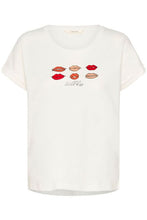 Charger l'image dans la galerie, HAUT T-SHIRT PRINT LEVRES CREAM CRLUMILLA 10614661 108783
