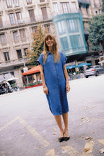 Charger l'image dans la galerie, ROBE CHEMISIER TENCEL COULEUR DENIM MANCHE COURTE B.YOUNG BYKOSMO SS SHIRT DRESS 20818786

