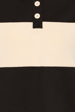 Charger l&#39;image dans la galerie, HAUT COL POLO RAYURES MANCHE LONGUE B.YOUNG BYPUSTI CONTRAST POLO 20818054
