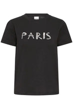 Charger l'image dans la galerie, HAUT T-SHIRT PARIS APPLIQUÉ ICHI IHCAMINO SS31 20124964
