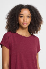 Charger l'image dans la galerie, HAUT T-SHIRT COL ROND LUREX ICHI IHREBEL SS6 20109945 RHODODENDRON 192024
