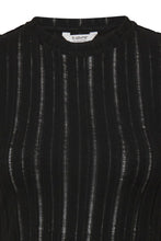 Charger l'image dans la galerie, HAUT M/L RAYURES VERTICALES EN TRANSPARENCE B.YOUNG BYTEA LS BLOUSE 20819267
