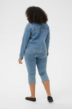 Charger l'image dans la galerie, VESTE DE JEAN TAILLE PLUS KAFFE CURVE KCVILANA DENIM JACKET 10584088
