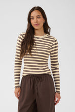 Charger l'image dans la galerie, HAUT JERSEY M/L COL ROND RAYURES SAINT TROPEZ OLALIASZ LS STRIPED
