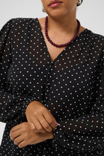 Charger l'image dans la galerie, BLOUSE MANCHE LONGUE IMPRIMÉ KAFFE CURVE KCMINDA BLOUSE 10584454
