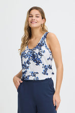 Charger l'image dans la galerie, HAUT CAMISOLE COL V IMPRIMÉ FRANSA FRAMY TOP 2 20618108 900008583

