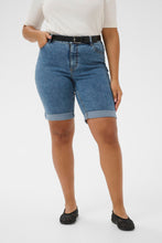 Charger l'image dans la galerie, BERMUDA DE JEAN TAILLE PLUS KAFFE CURVE KCVILANA DENIM SHORTS 10584086
