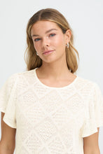 Charger l'image dans la galerie, TRICOT POINTELLE MANCHE COURTE FRANSA FRMARILYNNE TEE 1 20617560
