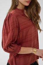 Charger l'image dans la galerie, HAUT BLOUSE MANCHE COUDE BOUFFANTE CREAM CRLYC BLOUSE 10615245
