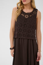 Charger l'image dans la galerie, ROBE MIDI SANS MANCHE CREAM CRFLORIA DRESS 10615456 191016
