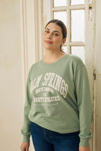 Charger l'image dans la galerie, CHANDAIL COL ROND PALM SPRING MANCHE LONGUE TAILLE PLUS KAFFE CURVE KCSUS SWEATSHIRT 10583906
