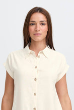 Charger l'image dans la galerie, ROBE CHEMISIER LIN/VISCOSE MANCHE COURTE B.YOUNG BYFALAKKA SS SHIRT DRESS 20814553
