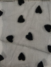 Charger l'image dans la galerie, HAUT M/L MESH AVEC MOTIF COEUR VELOURS FRANSA FRDETA TEE 1 20610740 900016756
