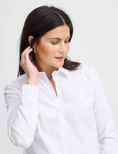 Charger l&#39;image dans la galerie, BLOUSE COL CHEMISIER M/L FERMETURE BOUTONNIERE FRANSA FRZASHIRT 1 20600181
